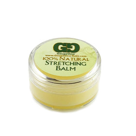 Gauge Gear jar front 10ml showing compact aftercare balm for easy carrying