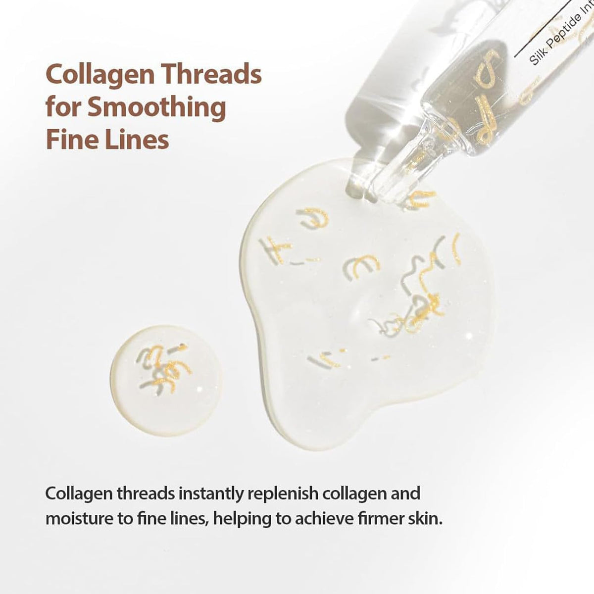 Gaukomzs close-up of serum texture highlighting lightweight, fast-absorbing formula