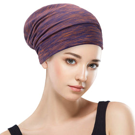 GB Selected bonnet on pillow in bedroom setting for overnight hair protection