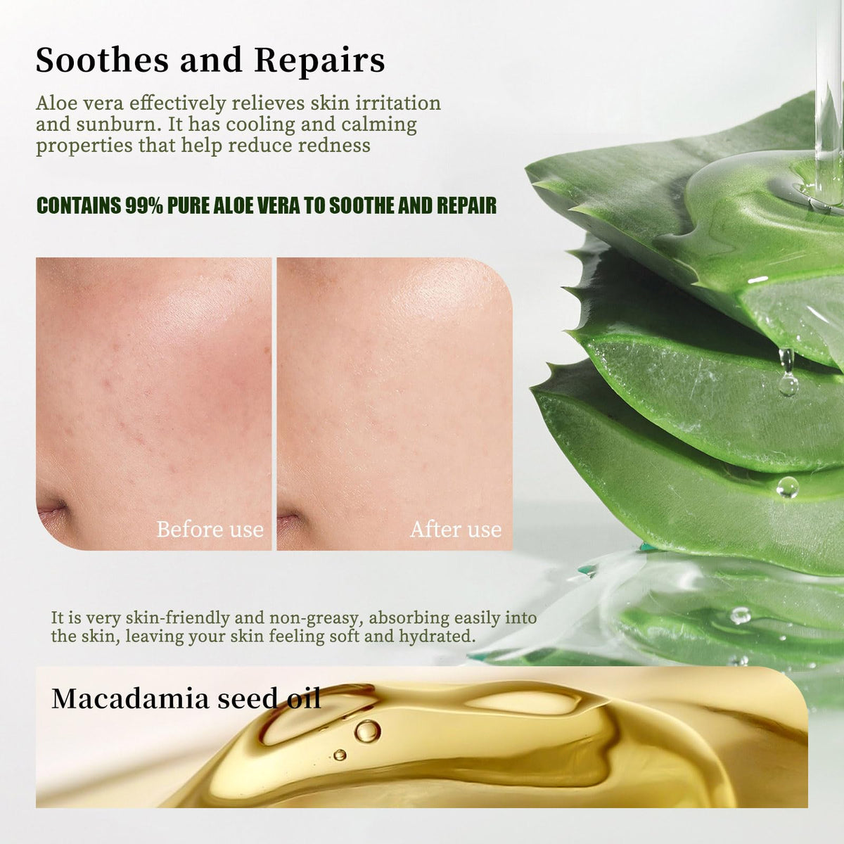 gcdat aloe stick texture close-up illustrating smooth balm for quick glide