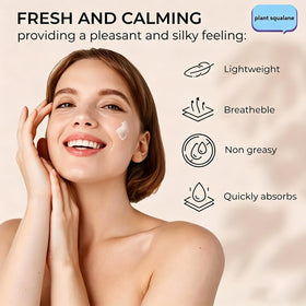 gcdat cream texture close-up displaying smooth hydration and quick absorption