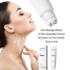 Gcvsdoa application demo on neck illustrating firming roller technique