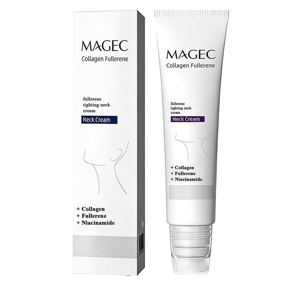 Gcvsdoa front packaging showing Magec Cream Collageno for visible neck lift
