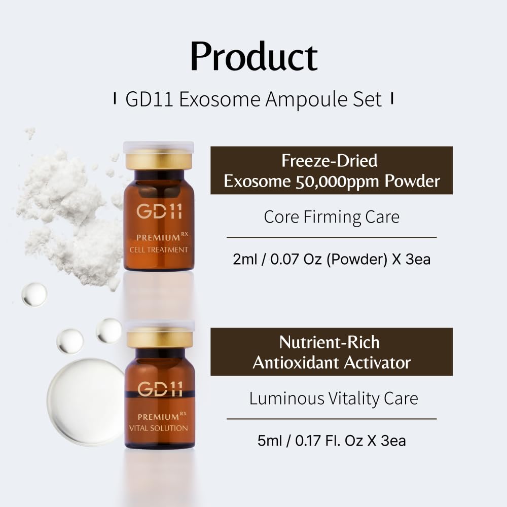 GD11 activator solution bottle detail with Pycnogenol and glutathione for antioxidant support