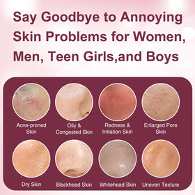 GEBEATY exfoliating scrub close up revealing grains that help clear blackheads