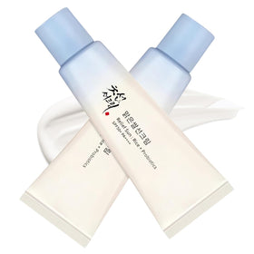 GEBUTP front packaging showing SPF50 and PA++++ protecting skin