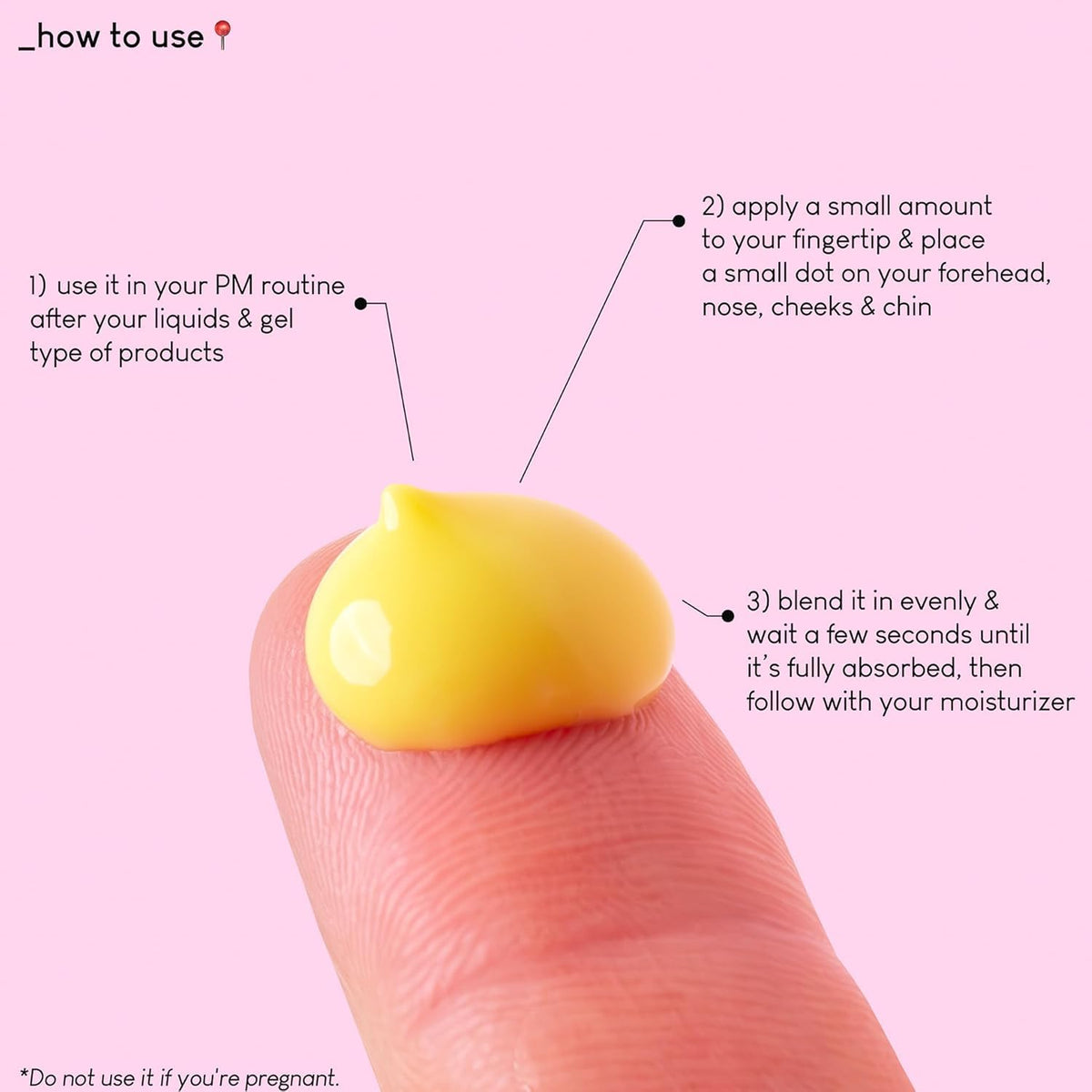 Geek & Gorgeous silky emulsion on hand showing non-greasy absorption benefit