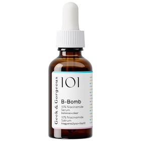 Geek & Gorgeous serum layered under moisturizer demonstrating smooth layering