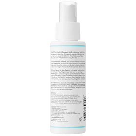 Geek & Gorgeous close-up pump head demonstrating fine mist for even application