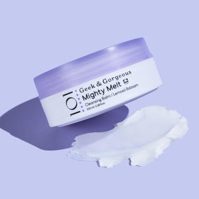 Geek & Gorgeous emulsified balm turning milky for clean rinse benefit
