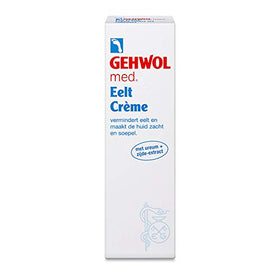 GEHWOL callus cream applied to heel demonstrating targeted hydration and softer skin