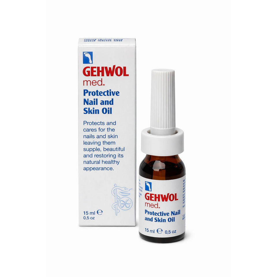 GEHWOL front bottle view showing label and compact 15 ml size for easy travel