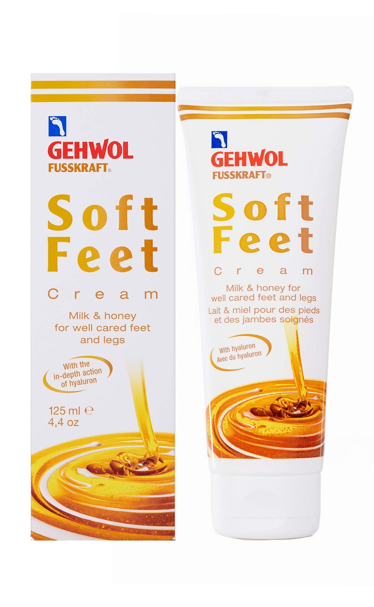 GEHWOL jar front view showing label and moisturizing benefit