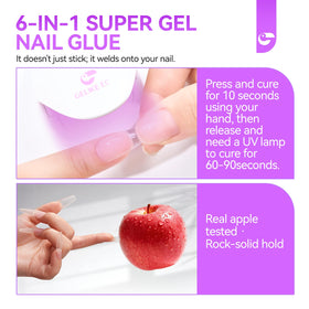 gelike ec brush application closeup demonstrating easy precise placement