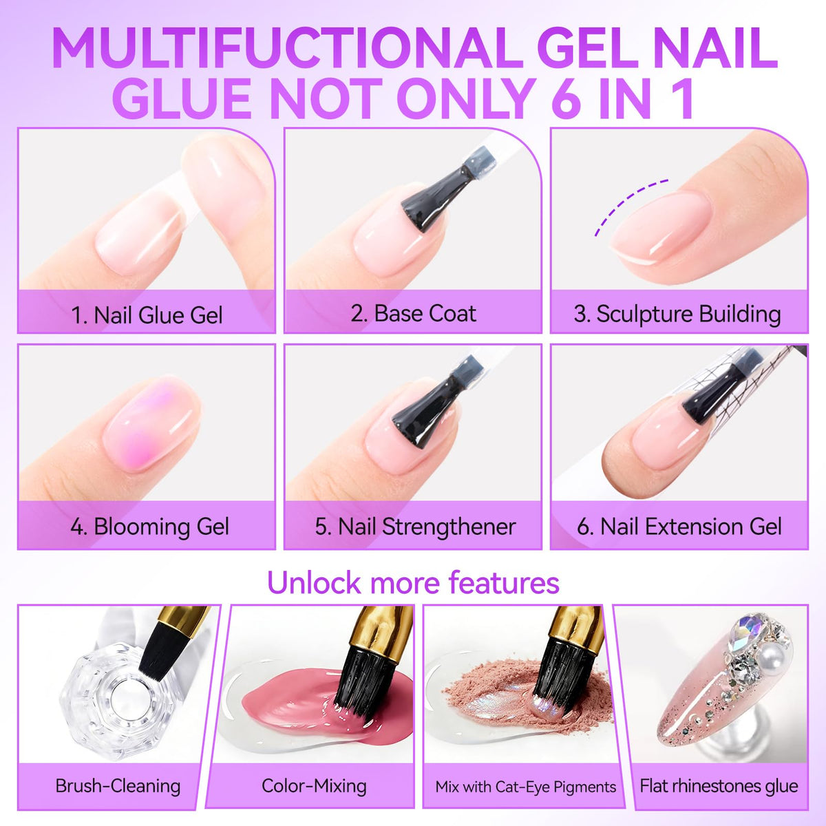 gelike ec texture consistency close-up highlighting smooth buildable gel