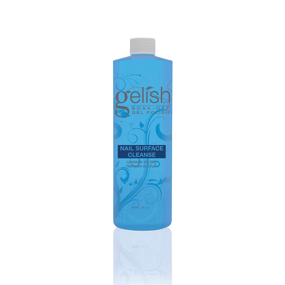 Gelish bottle front label showing size and product name for easy identification and storage