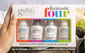 Gelish Nourish cuticle oil dropper hydrating cuticles to maintain healthy nails