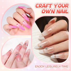 GELLAKTIK gel layered with chrome powder illustrating intense mirror-like shine