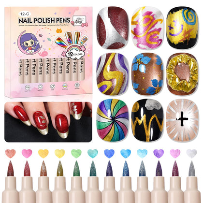 GELLAKTIK front packaging showing full 12-color set and neat display benefits