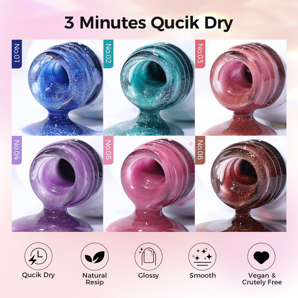 GELLAKTIK in-use magnet creation captures sharp cat eye shimmer