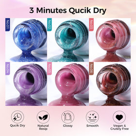 GELLAKTIK in-use magnet creation captures sharp cat eye shimmer