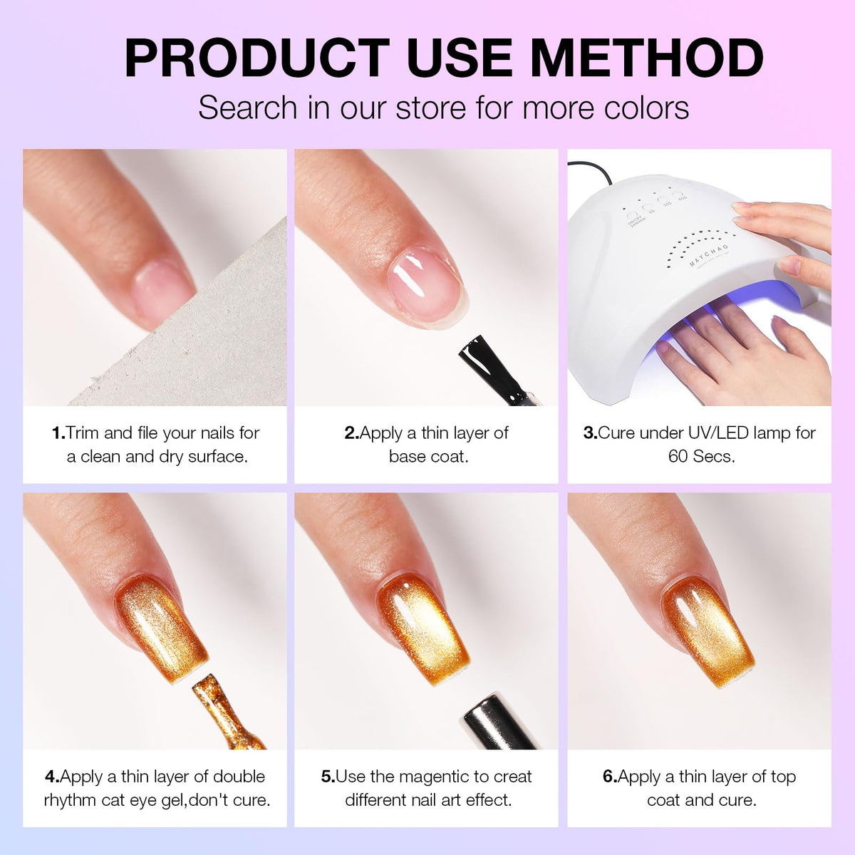 GELLAKTIK label and ingredients panel emphasizing low-odor professional formula
