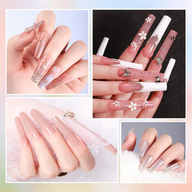 GELLAKTIK salon desk lifestyle with tools and kit showing professional-quality home manicure