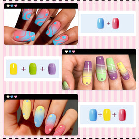 GELLAKTIK silicone pen detail demonstrating precise patting control for gradients