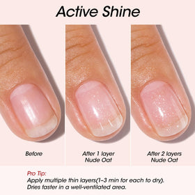 GELLEN polish texture close-up highlighting pearlized sheen and hydration