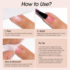 GELLEN on vanity with accessories showing polished, healthy-looking nails