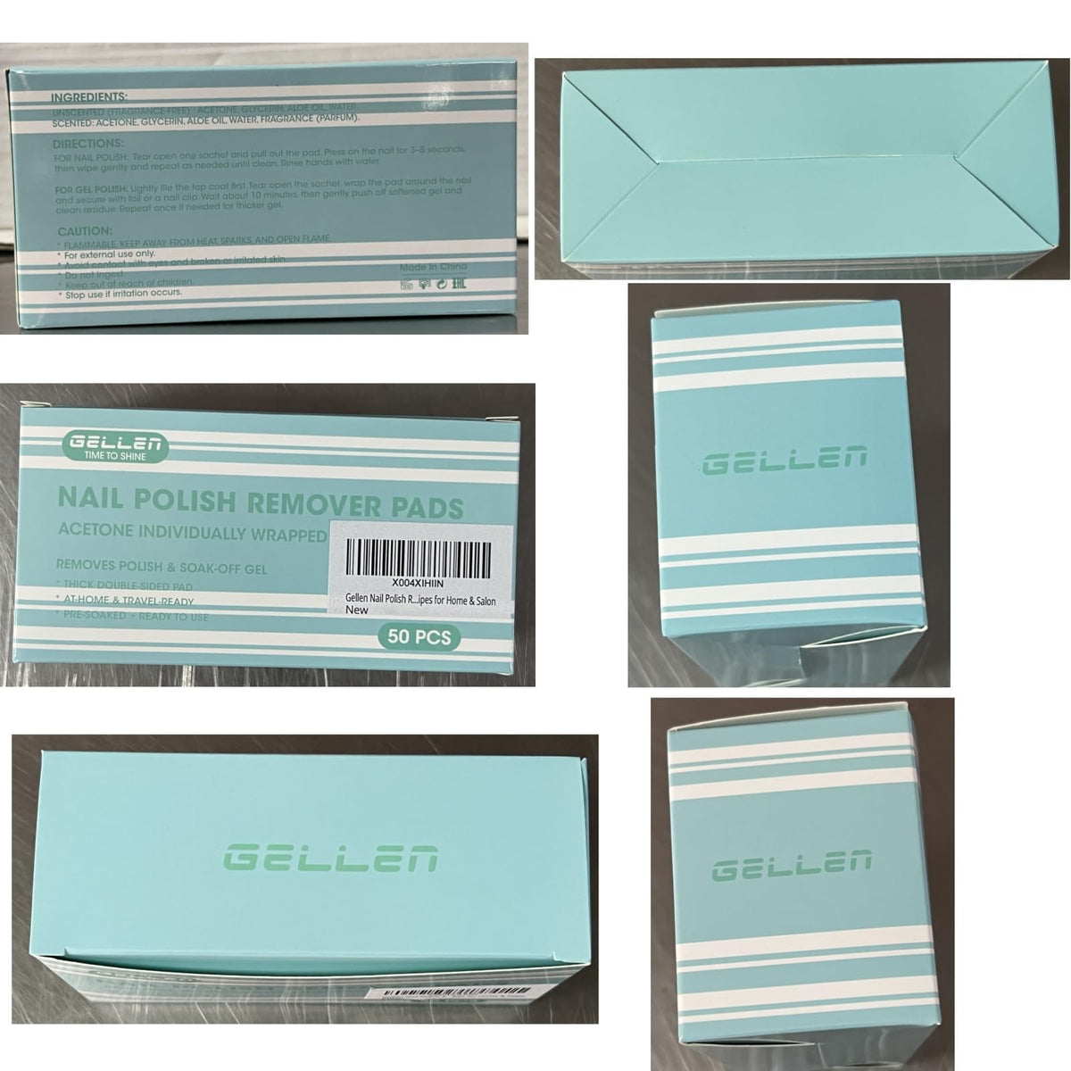 GELLEN smooth nail after removal showing clean finish and minimal residue benefit