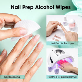 GELLEN cleaned nail showing high-gloss finish and improved polish appearance