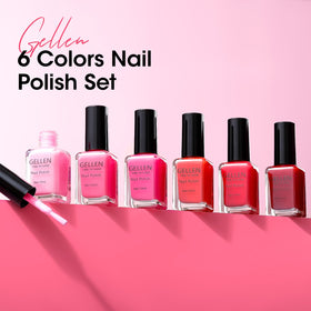 GELLEN polish drying demonstration highlighting fast air-dry benefit
