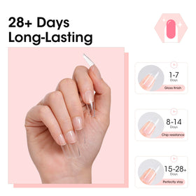 GELLEN application with tip showing precise placement and repositioning benefit