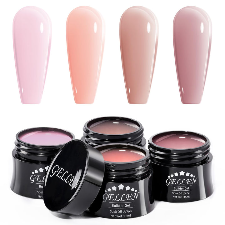 GELLEN front packaging showing set contents and benefits