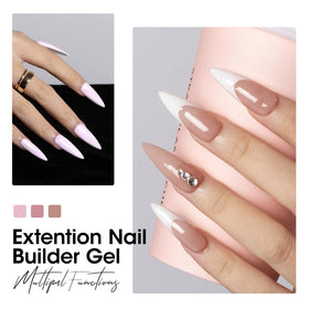 GELLEN naked purple swatch on tip demonstrating opaque coverage