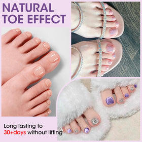 GELLEN close-up of matte surface texture for better glue hold and natural look
