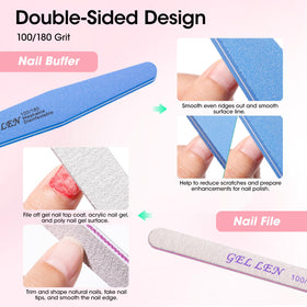 GELLEN cuticle oil pen applied demonstrating hydration and conditioning