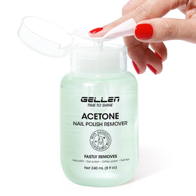 GELLEN front packaging 8oz pump showing bottle benefit of easy dispensing