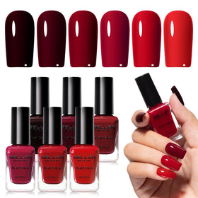 GELLEN front packaging showing six dark red bottles and benefits