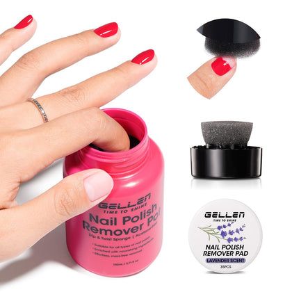 GELLEN front packaging showing label and quick-removal benefit