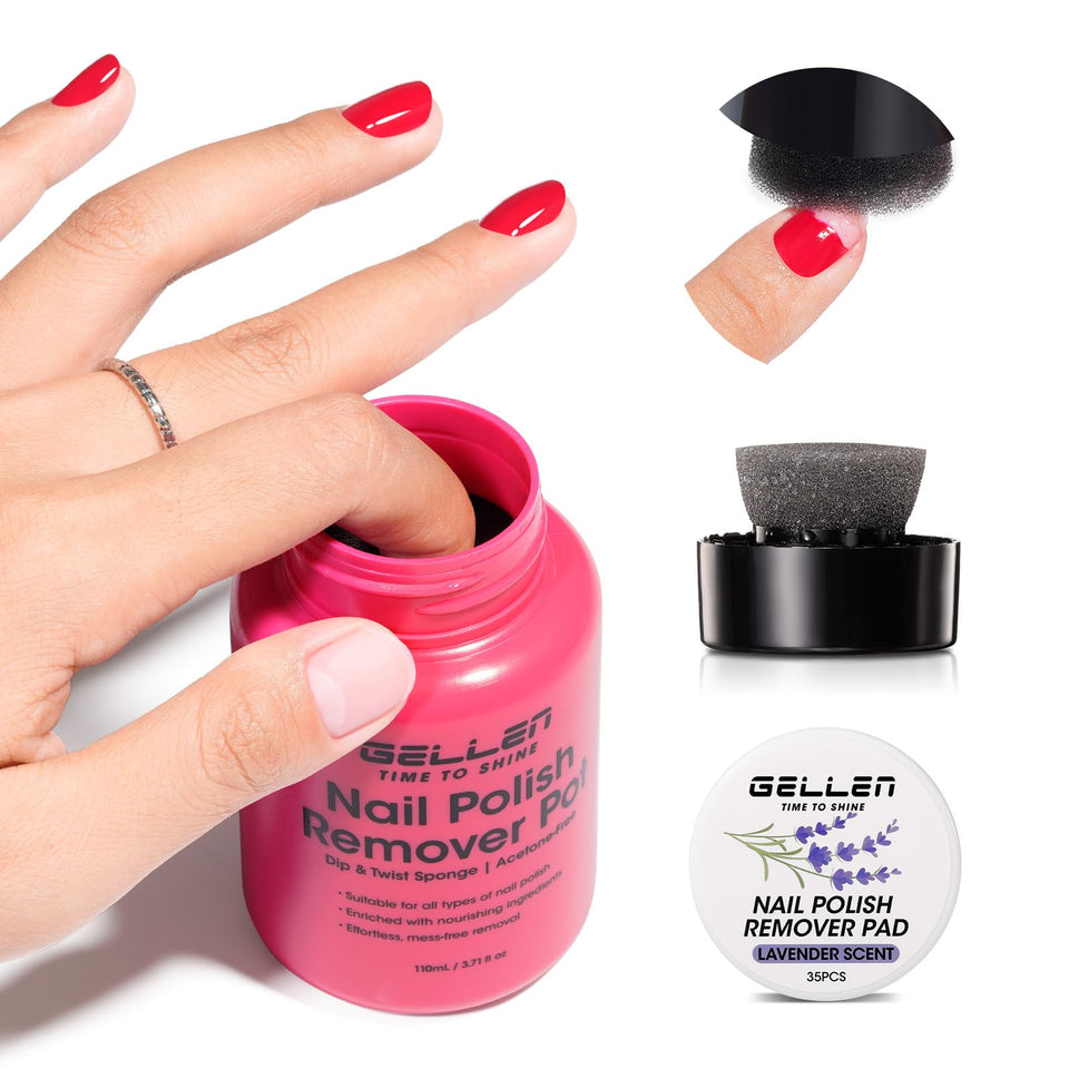 GELLEN front packaging showing label and quick-removal benefit