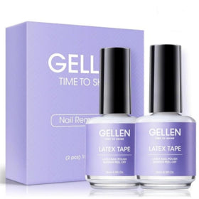 GELLEN front packaging showing two 15ml bottles and labels, easy identification benefit