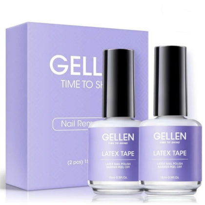 GELLEN front packaging showing two 15ml bottles and labels, easy identification benefit