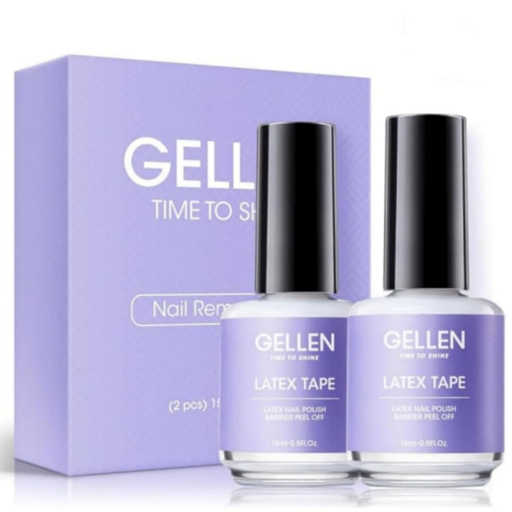 GELLEN front packaging showing two 15ml bottles and labels, easy identification benefit