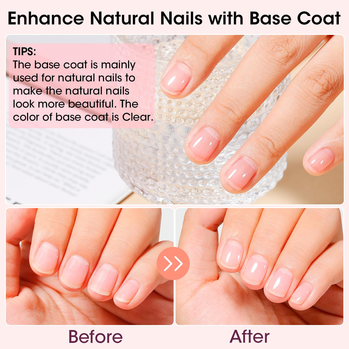 GELLEN label close-up highlighting HEMA-, TPO-, TMPTA-free clean ingredients benefit