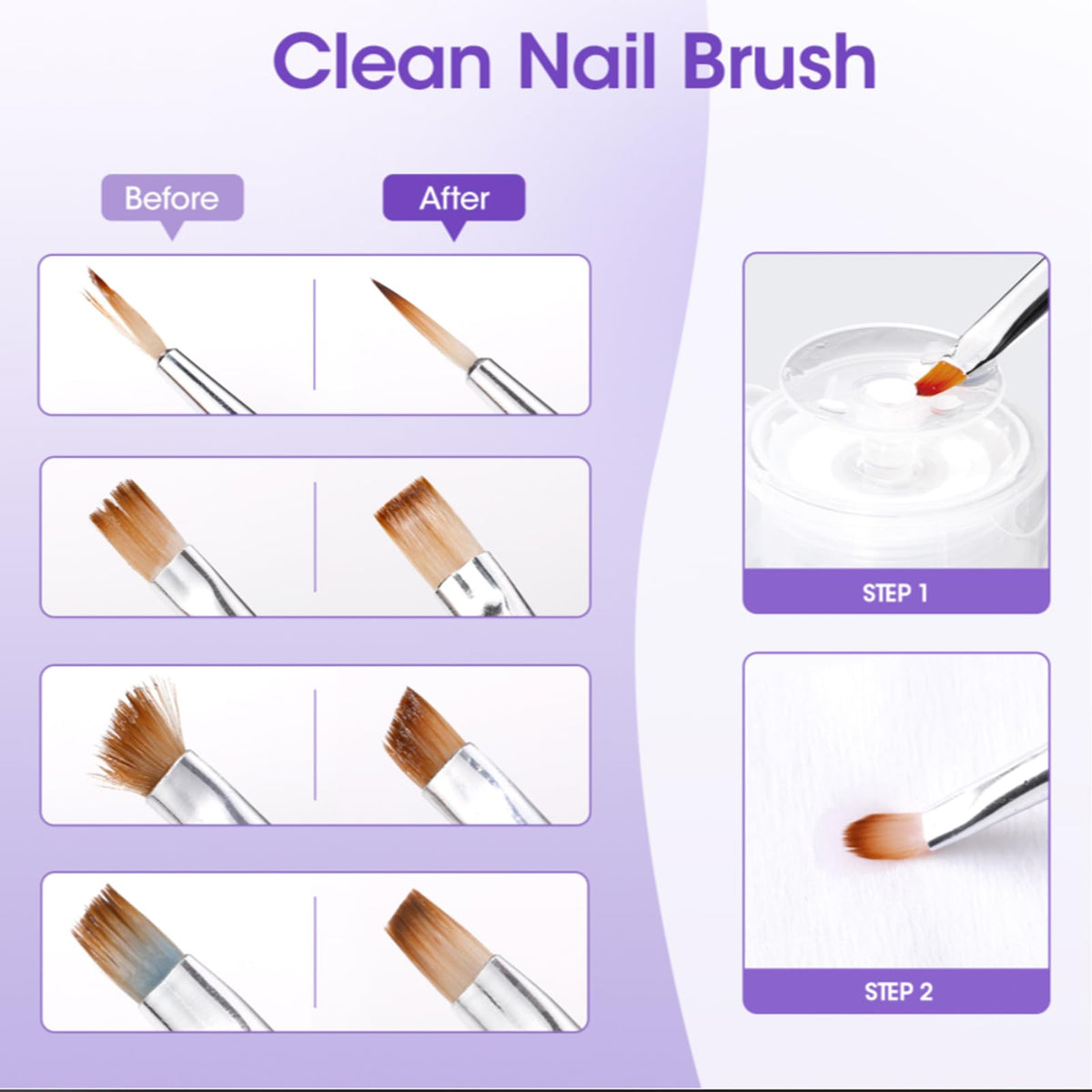 GELLEN label detail showing usage tips and gentle, acetone-free formula information