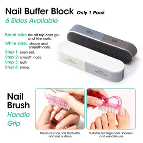 GELLEN nail clipper with brush for clean trimming and debris removal