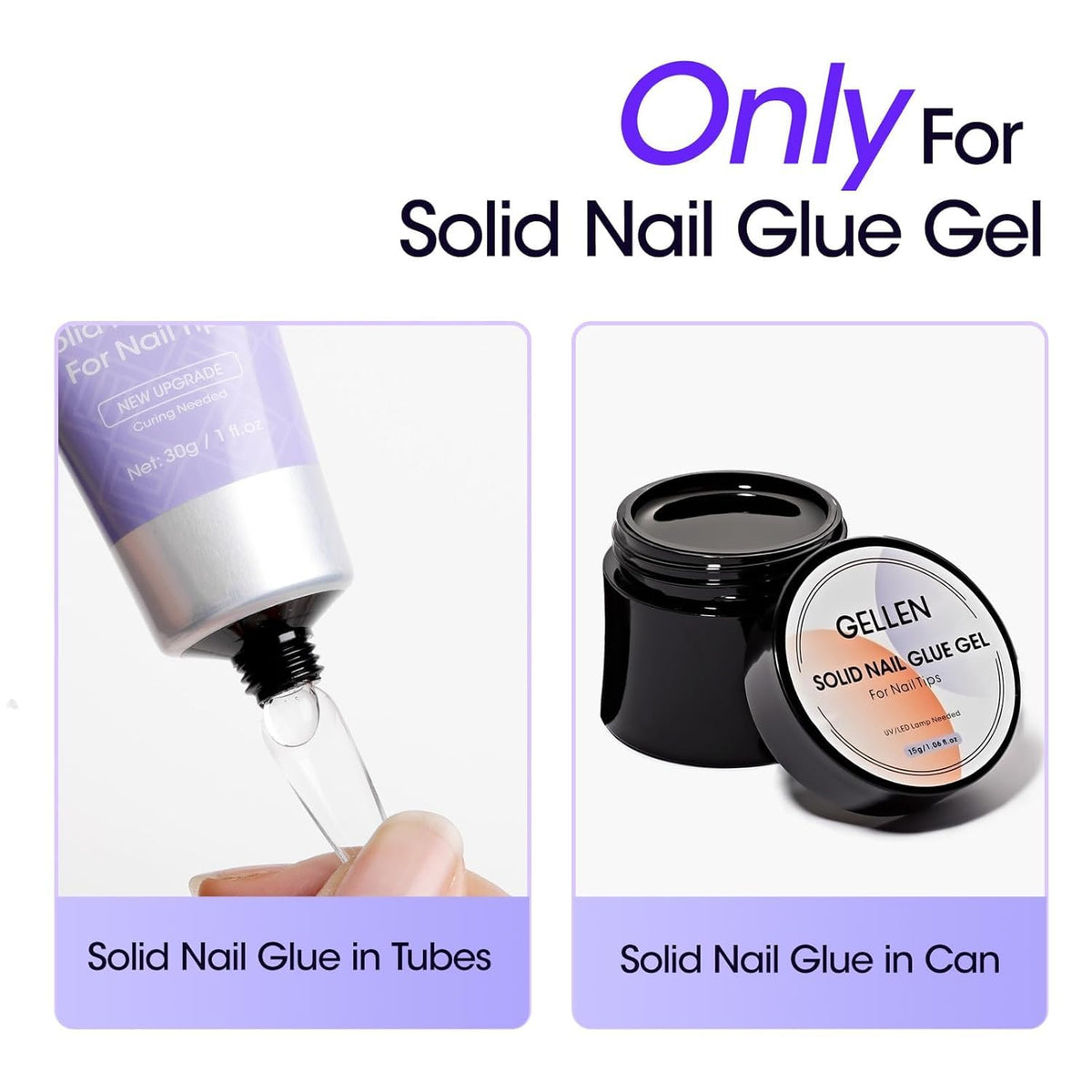 GELLEN nozzle detail highlighting precise spray for targeted glue application