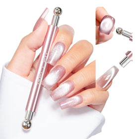 GELLEN pink magnet front view showing dual tips and ergonomic grip benefit